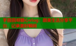 芋圆圆呀糖心vlog：甜美生活分享平台，记录美好瞬间
