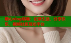 糖心vlog晗喵：记录生活，分享快乐，视频社区互动平台