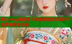 糖心vlog破解版下载最新地址无限VIP免费畅享全功能