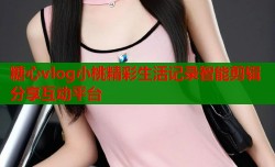 糖心vlog小桃精彩生活记录智能剪辑分享互动平台