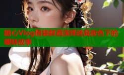 糖心Vlog假装醉酒演绎迷离夜色下的暧昧故事