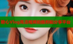 糖心Vlog高清视频拍摄剪辑分享平台