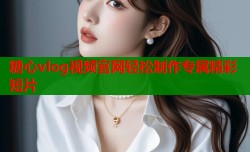 糖心vlog视频官网轻松制作专属精彩短片