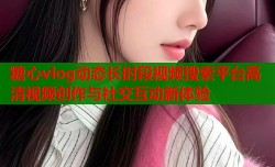 糖心vlog动态长时段视频搜索平台高清视频创作与社交互动新体验