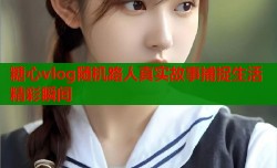 糖心vlog随机路人真实故事捕捉生活精彩瞬间