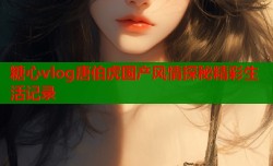 糖心vlog唐伯虎国产风情探秘精彩生活记录
