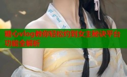 糖心vlog教你轻松约到女主秘诀平台功能全解析