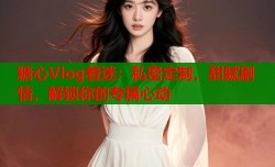 糖心Vlog着迷：私密定制，甜腻剧情，解锁你的专属心动