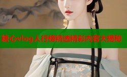 糖心vlog人行榜精选精彩内容大揭秘