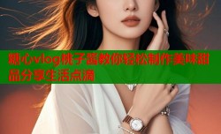 糖心vlog桃子酱教你轻松制作美味甜品分享生活点滴