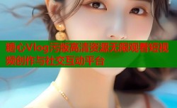 糖心Vlog污版高清资源无限观看短视频创作与社交互动平台