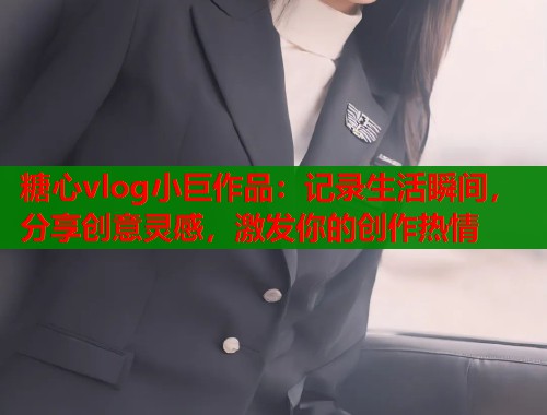 糖心vlog小巨作品：记录生活瞬间，分享创意灵感，激发你的创作热情  第1张