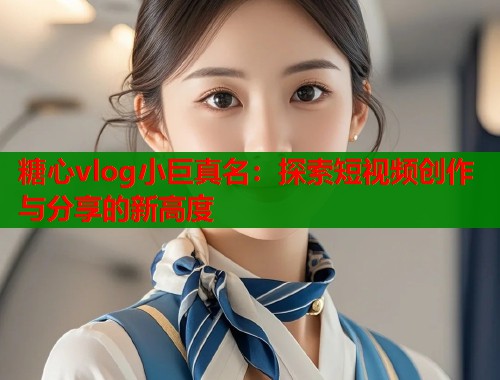 糖心vlog小巨真名：探索短视频创作与分享的新高度  第1张