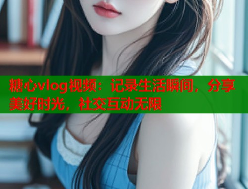 糖心vlog视频：记录生活瞬间，分享美好时光，社交互动无限  第1张