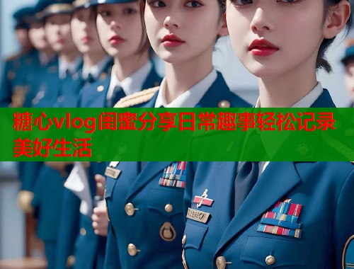 糖心vlog闺蜜分享日常趣事轻松记录美好生活  第1张