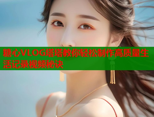 糖心VLOG塔塔教你轻松制作高质量生活记录视频秘诀  第2张