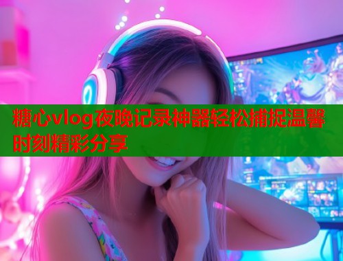 糖心vlog夜晚记录神器轻松捕捉温馨时刻精彩分享  第1张