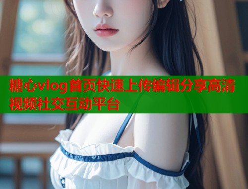 糖心vlog首页快速上传编辑分享高清视频社交互动平台  第1张