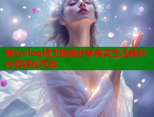 糖心vlog博主精选分享真实生活精彩内容轻松互动  第1张