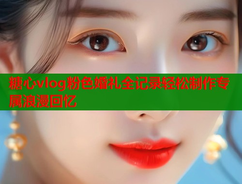 糖心vlog粉色婚礼全记录轻松制作专属浪漫回忆  第1张