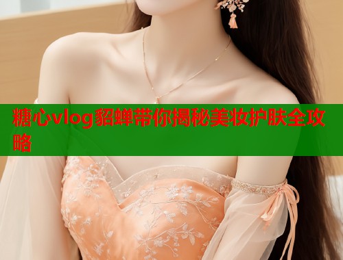糖心vlog貂蝉带你揭秘美妆护肤全攻略  第2张