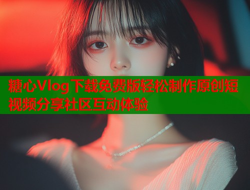 糖心Vlog下载免费版轻松制作原创短视频分享社区互动体验  第1张