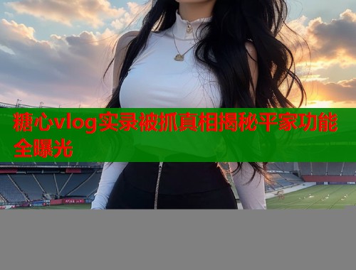 糖心vlog实录被抓真相揭秘平家功能全曝光  第1张