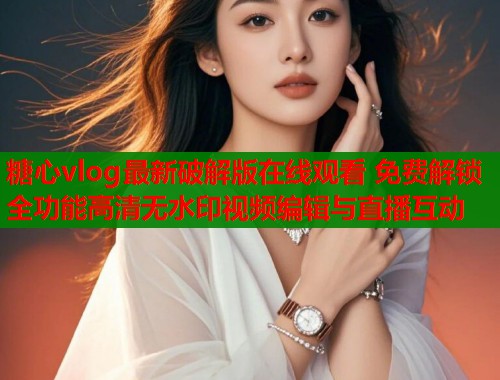 糖心vlog最新破解版在线观看 免费解锁全功能高清无水印视频编辑与直播互动  第2张