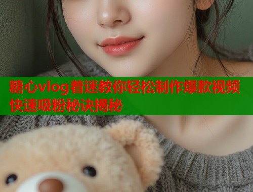 糖心vlog着迷教你轻松制作爆款视频快速吸粉秘诀揭秘  第1张