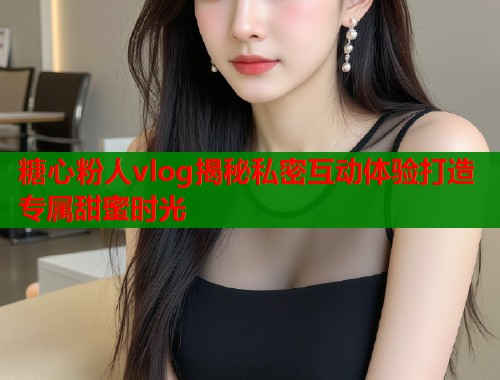 糖心粉人vlog揭秘私密互动体验打造专属甜蜜时光  第1张