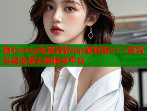 糖心vlog免邀请码vip破解版v1.5高清影视资源无限畅享平台  第1张