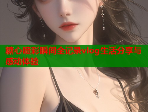 糖心喷彩瞬间全记录vlog生活分享与感动体验  第1张