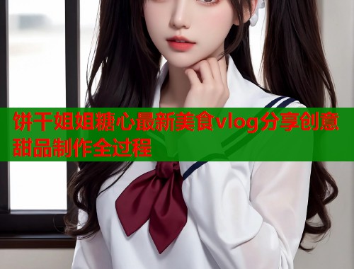 饼干姐姐糖心最新美食vlog分享创意甜品制作全过程  第1张