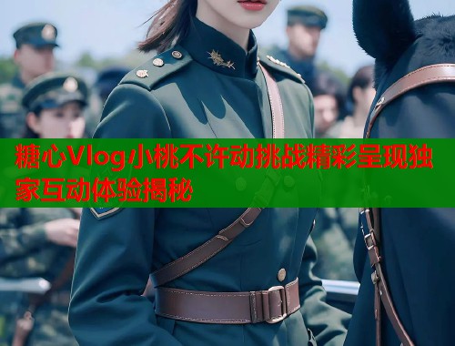 糖心Vlog小桃不许动挑战精彩呈现独家互动体验揭秘  第1张