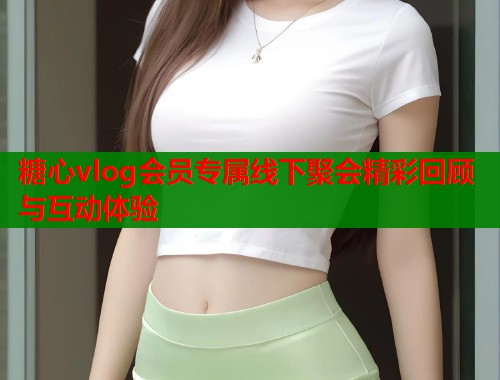 糖心vlog会员专属线下聚会精彩回顾与互动体验  第1张