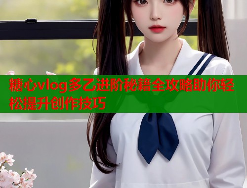 糖心vlog多乙进阶秘籍全攻略助你轻松提升创作技巧  第1张